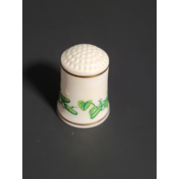 Vintage FP Heinz's 57 Sweet Pickles Porcelain Thimble Advertising Collectible - Picture 7 of 7